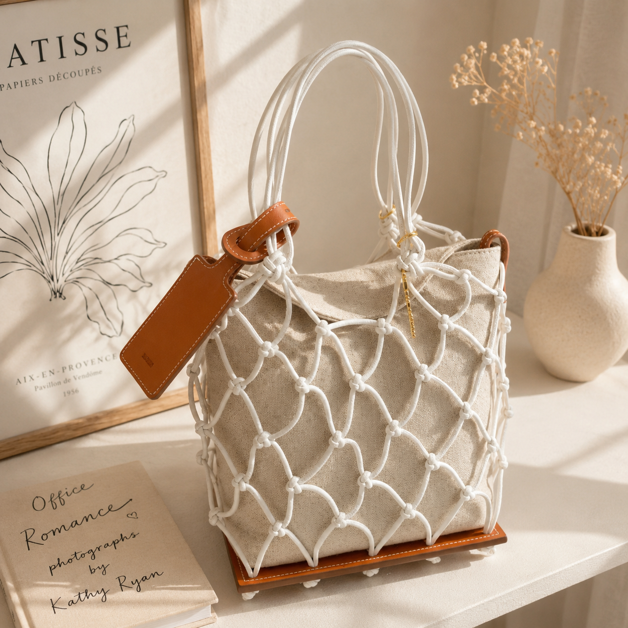 Canvas Rope Tote Bag