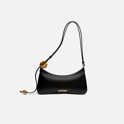 Classic Black Shoulder Bag