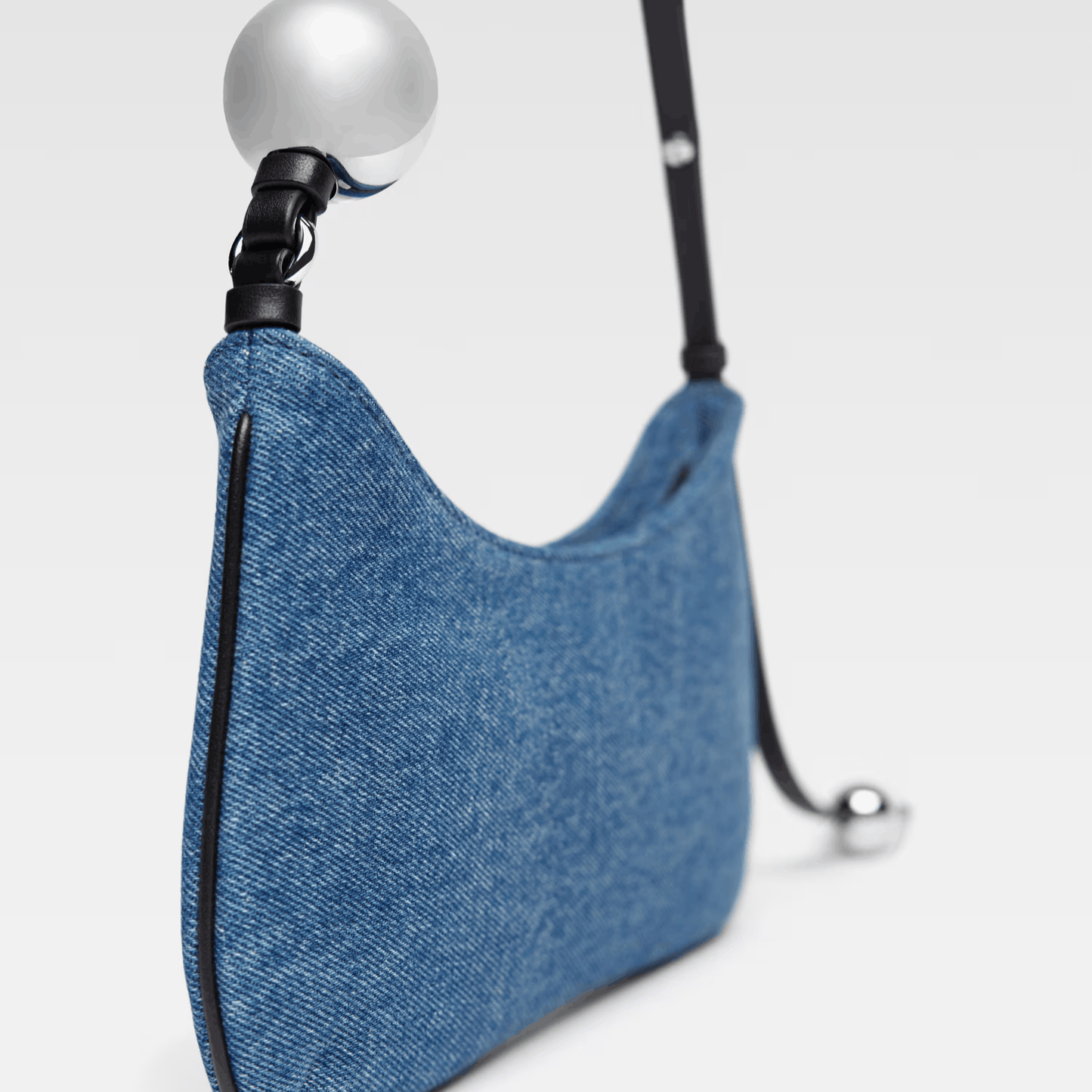 Denim Blue Shoulder Bag