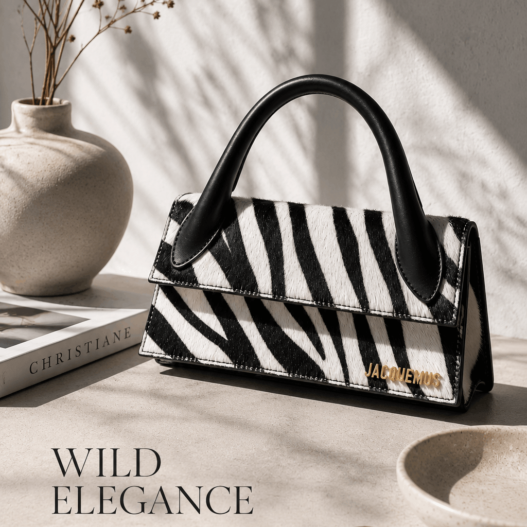 Zebra Print Mini Handbag