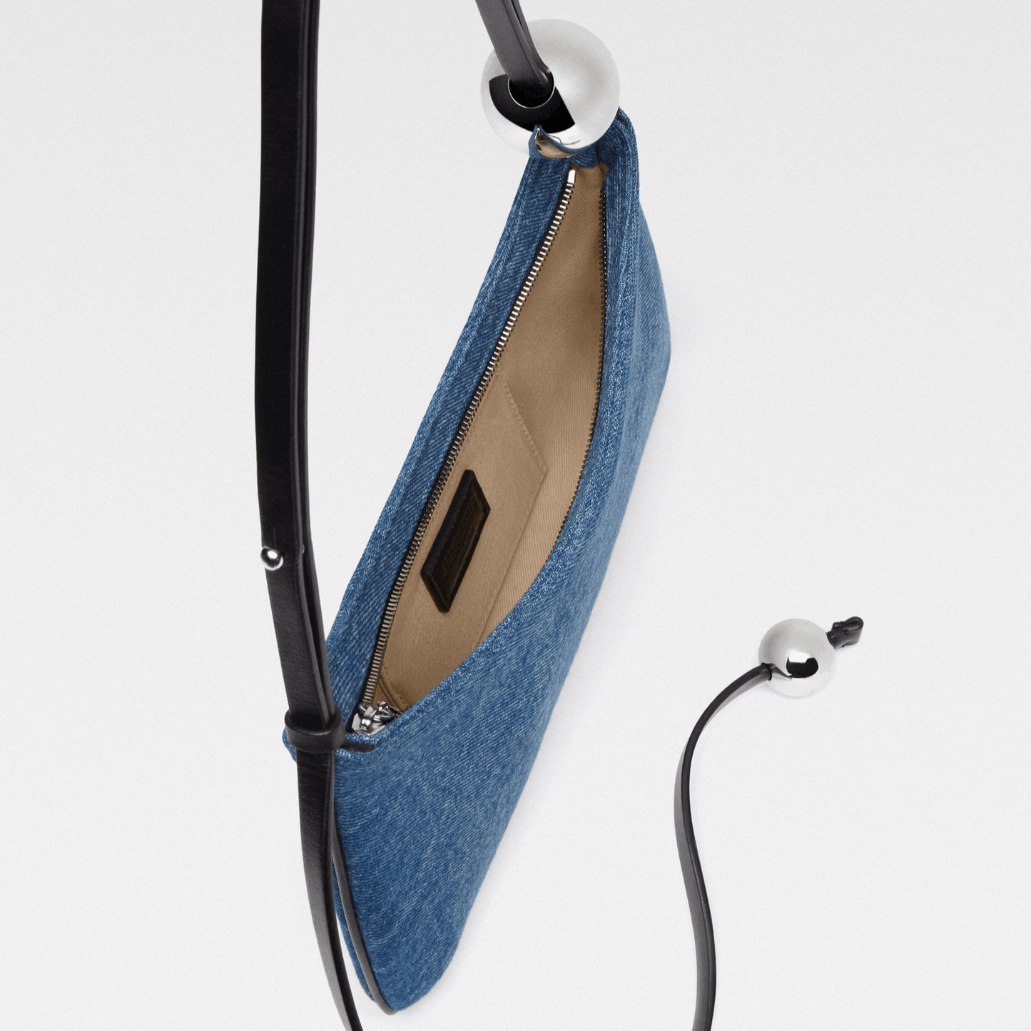 Denim Blue Shoulder Bag