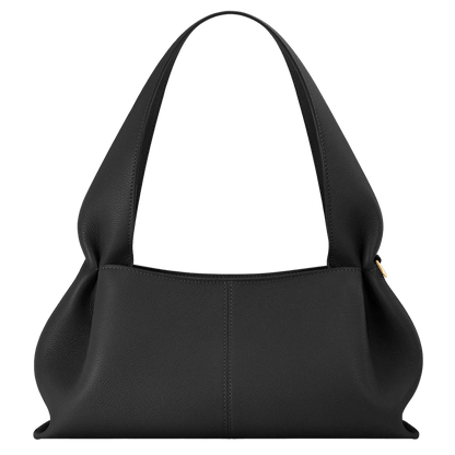 Minimalist Black Shoulder Bag