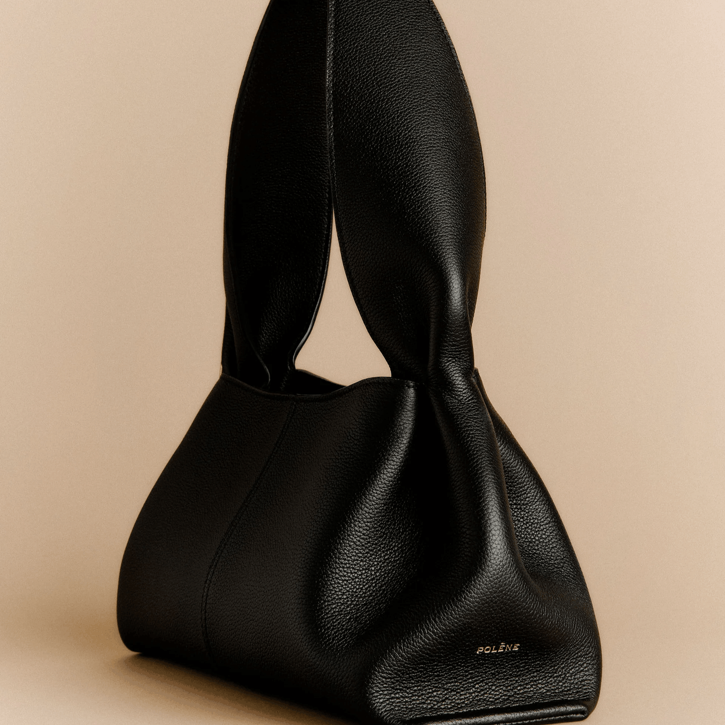 Minimalist Black Shoulder Bag