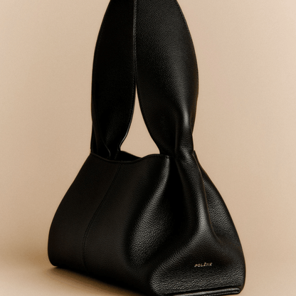 Minimalist Black Shoulder Bag