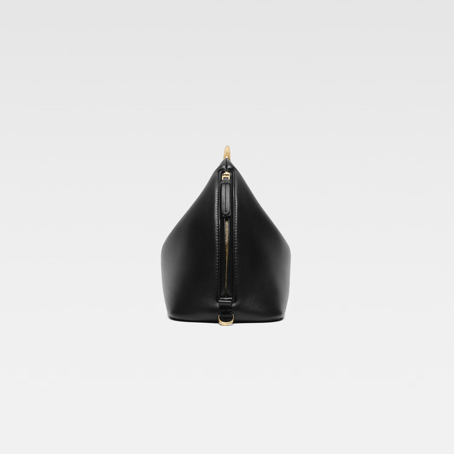 Black Ring Handle Handbag