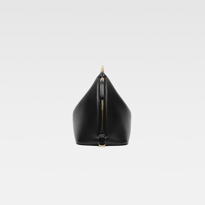 Black Ring Handle Handbag