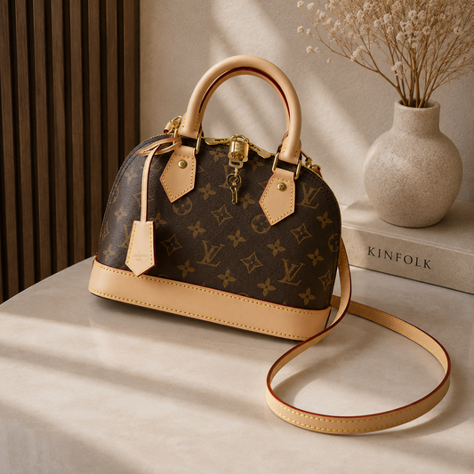 Classic Monogram Dome Top Handle Bag