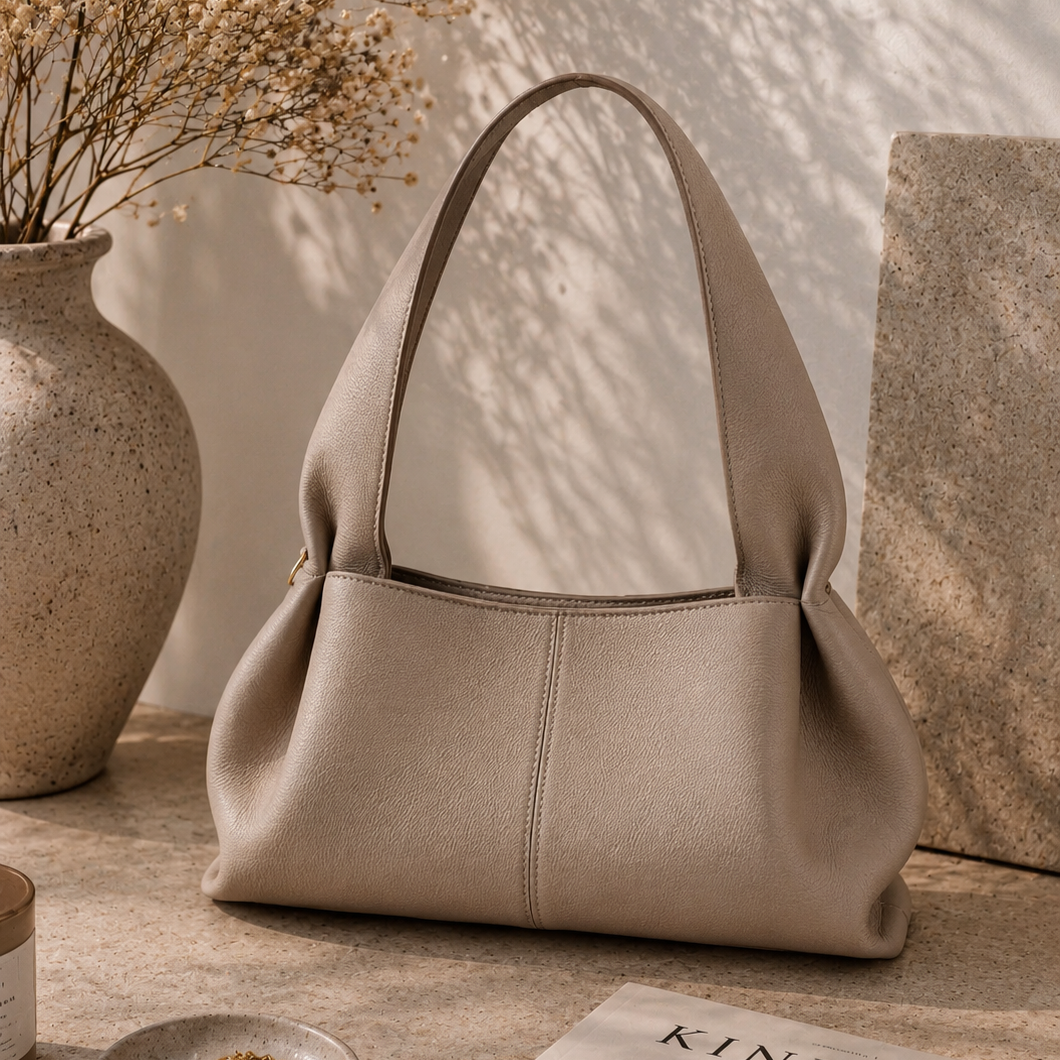 Minimalist Taupe Bag