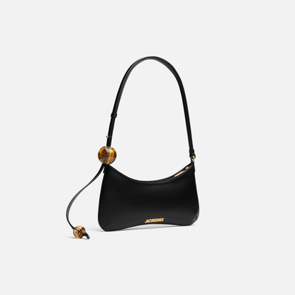 Classic Black Shoulder Bag